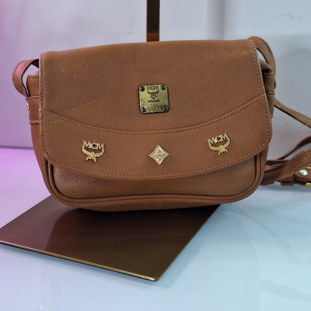 MCM Tan Leather Women's Bag